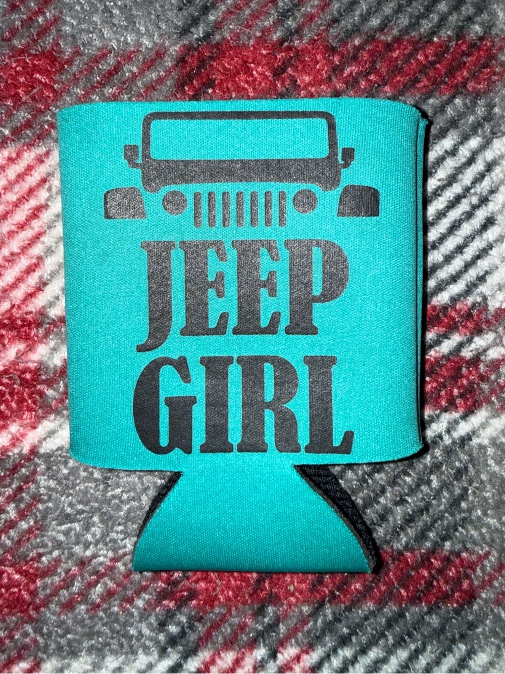 Jeep Girl Can Koozie Insulated Drink Sleeve Beverage Holder